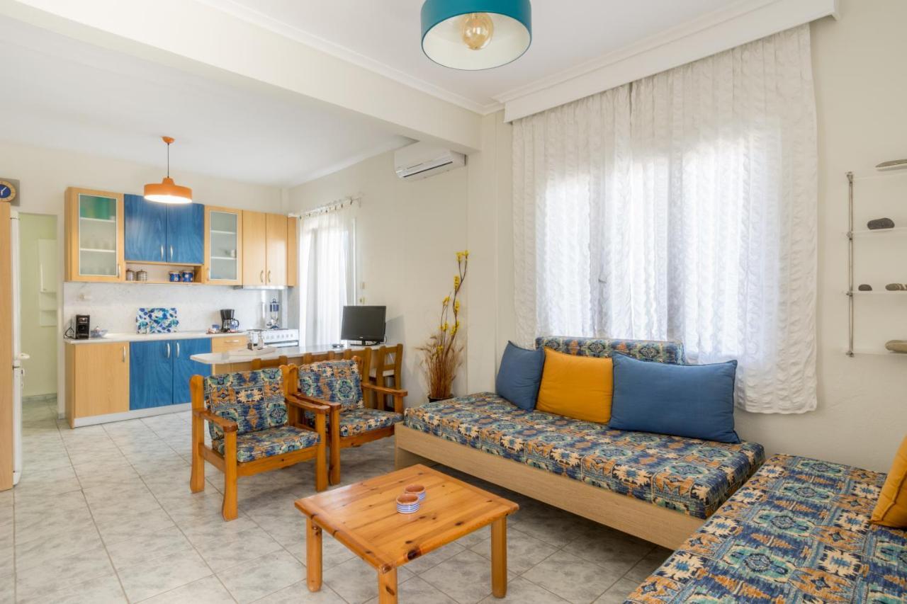 Chalkidiki Beachfront Apartment Néa Irákleia Eksteriør billede